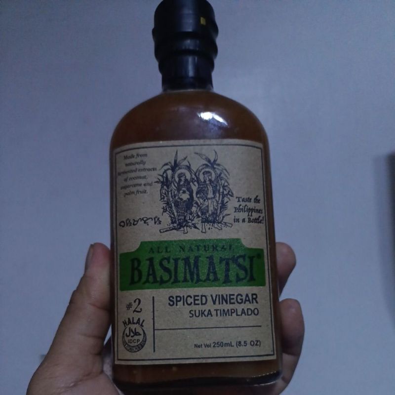 BASIMATSI SPICED VINEGAR 250ml Shopee Philippines