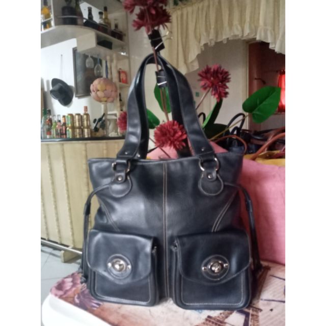 emilie m leather purse