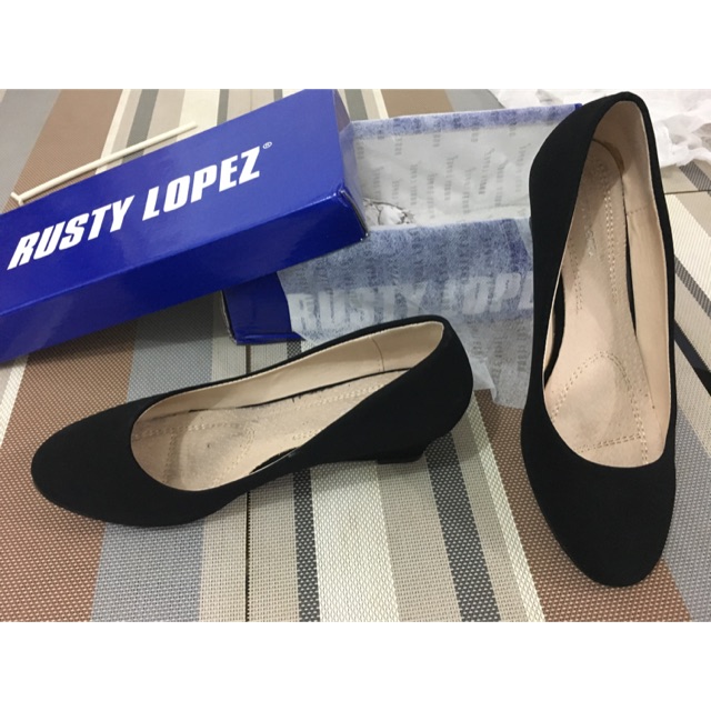 rusty lopez black shoes for ladies