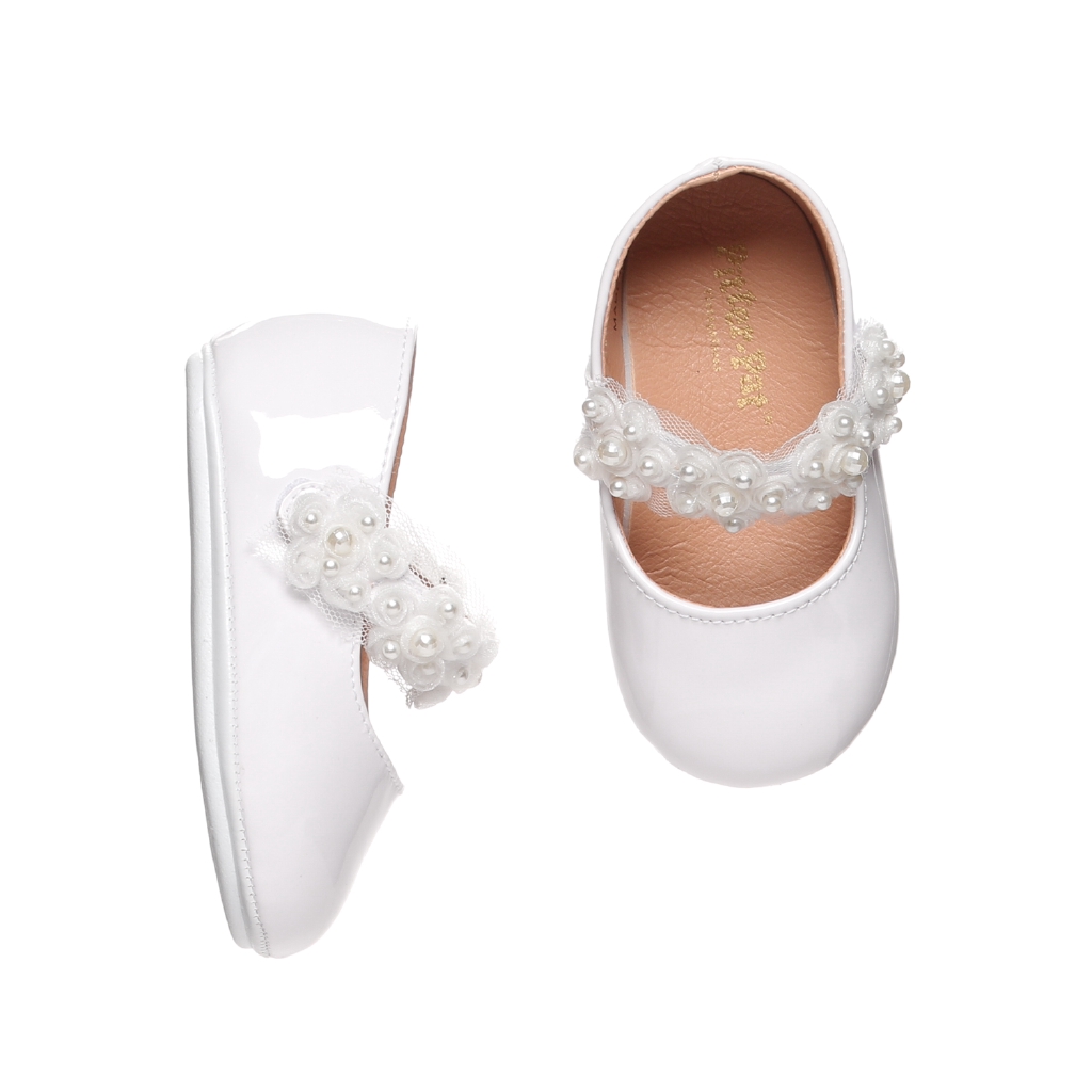 girls white mary janes