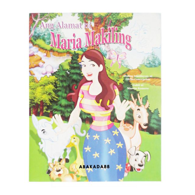 Ang Alamat Ni Maria Makiling Englishtagalog Story Book Shopee Philippines 3569