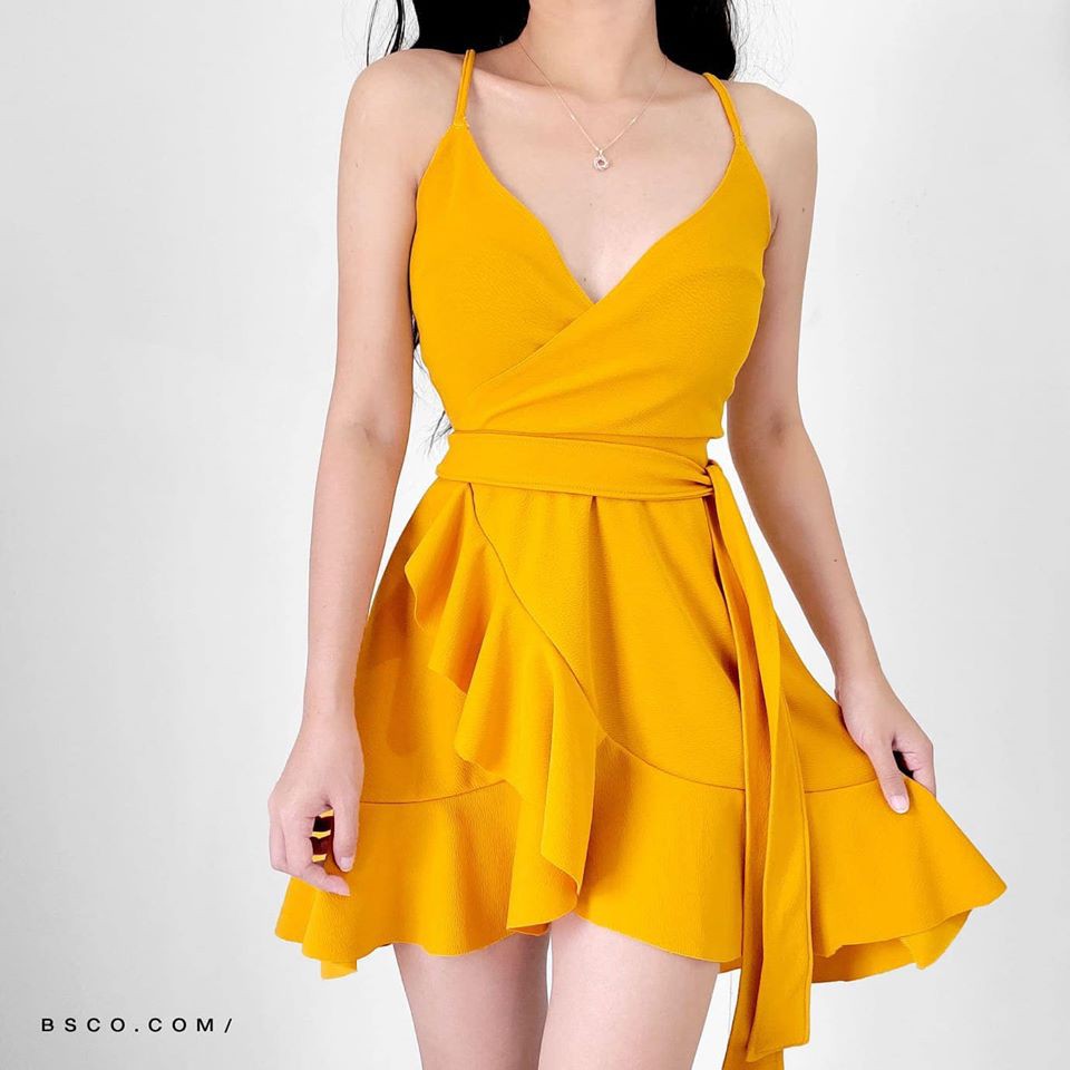 shopee wrap dress
