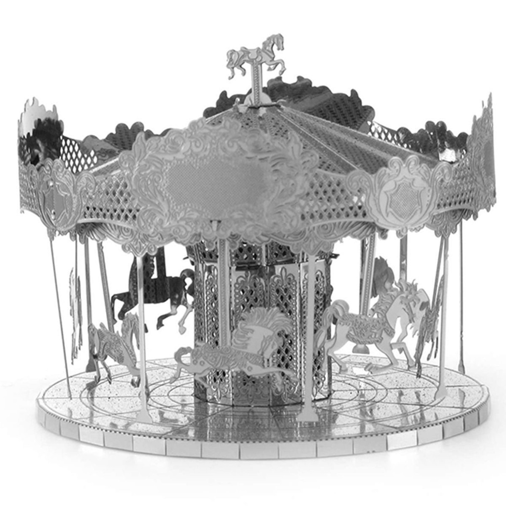 2021 Mga laruan ng jigsaw puzzle new 3D metal puzzle DlY manual  three-dimensional puzzle assembly model toy three-dimensional educational  toy Ferris wheel | Shopee Philippines