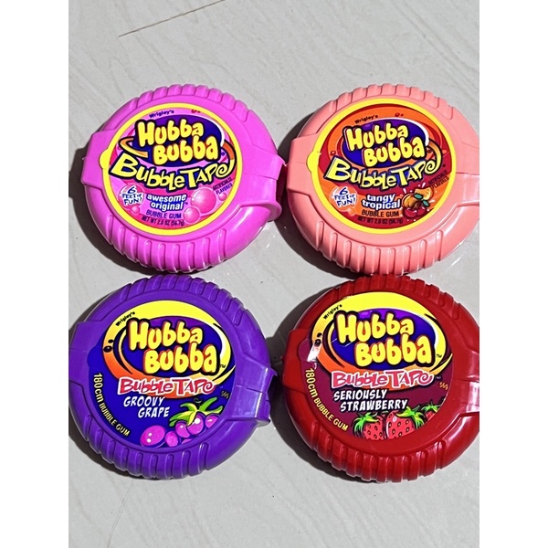 Wrigleys Hubba Bubba Bubble Tape 56g/180cm Shopee Philippines