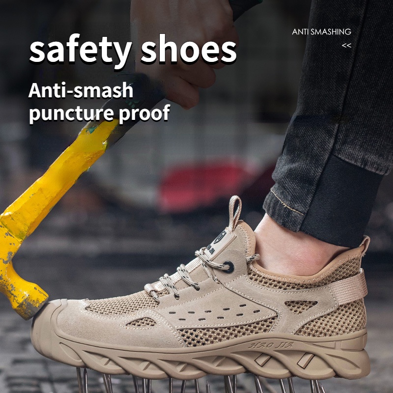 MUST BUY Fashion Safety Shoes Men/women Anti-smashing Anti-piercing ...
