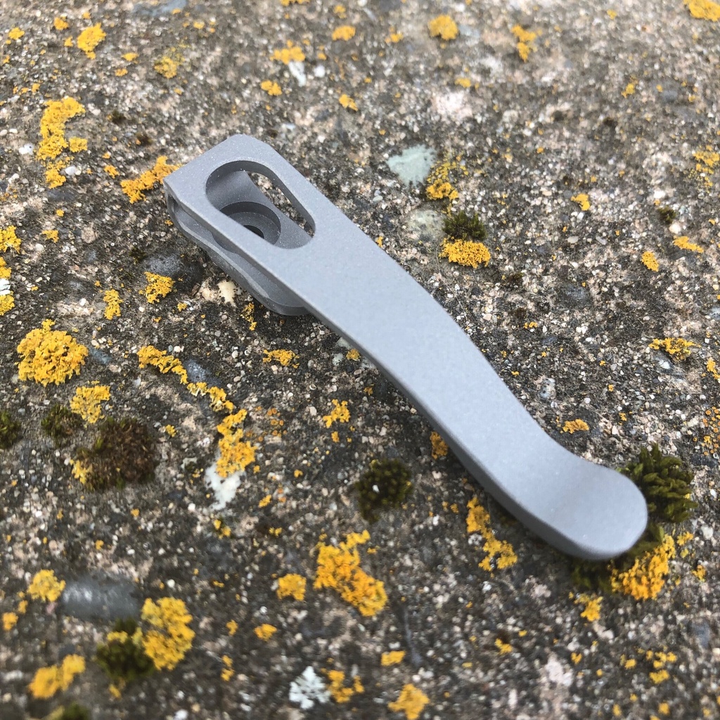 Lynch Chris Reeve Sebenza Umnumzaan Inkosi Deep Carry Titatanium Clip