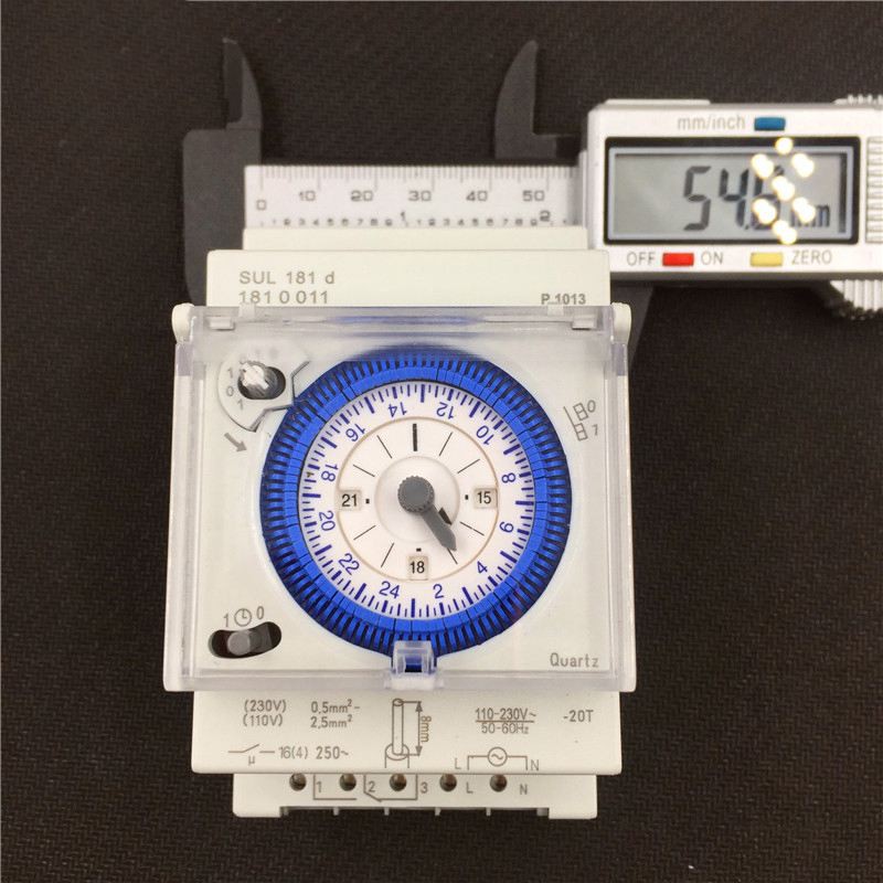 Analog Mechanical Timer Switch 110V220V 24 hours Daily Programmable