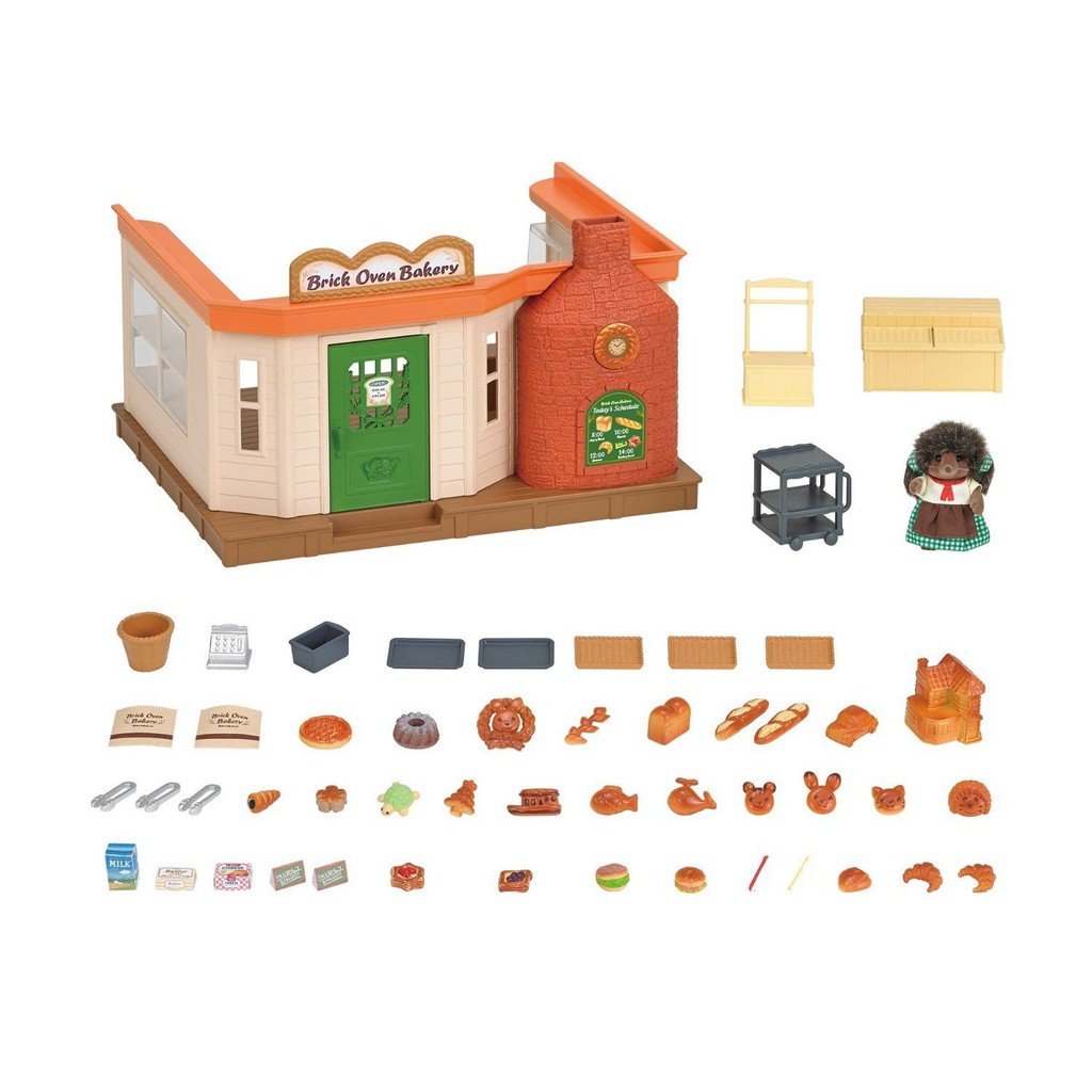 sylvanian families brick oven bakery