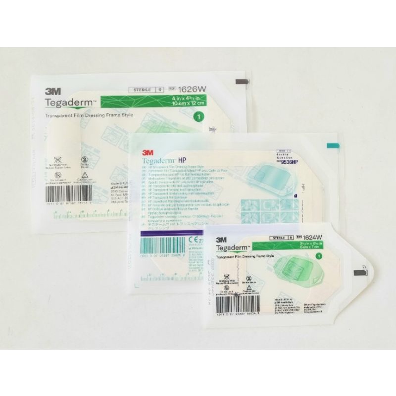 3M Tegaderm Transparent Film 1624W 1626W and 9536HP Wound Patch CS