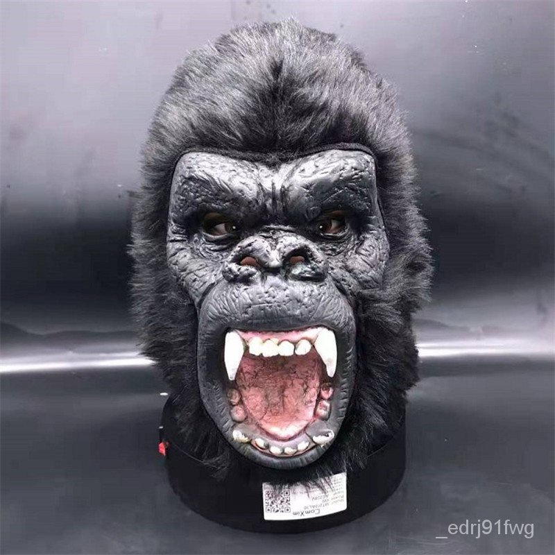 King Kong of The Apes Gorilla Mask Hood Monkey Latex Animals