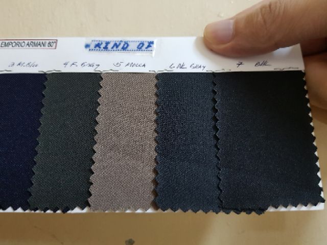 armani cloth material