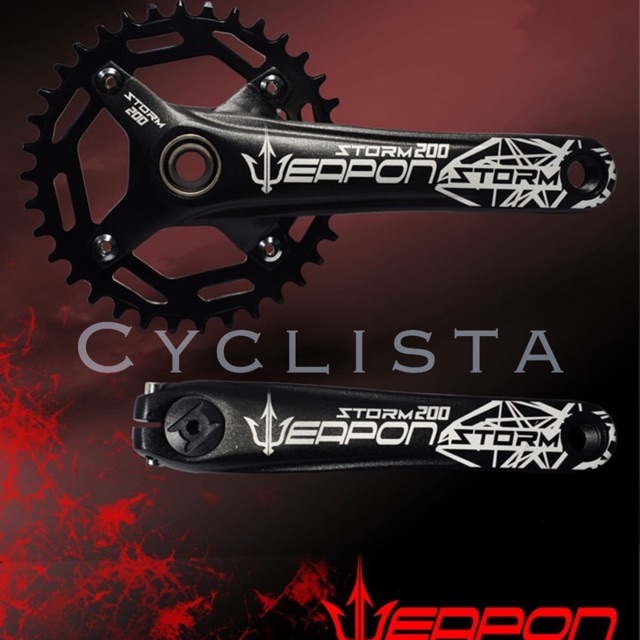 1 by crankset
