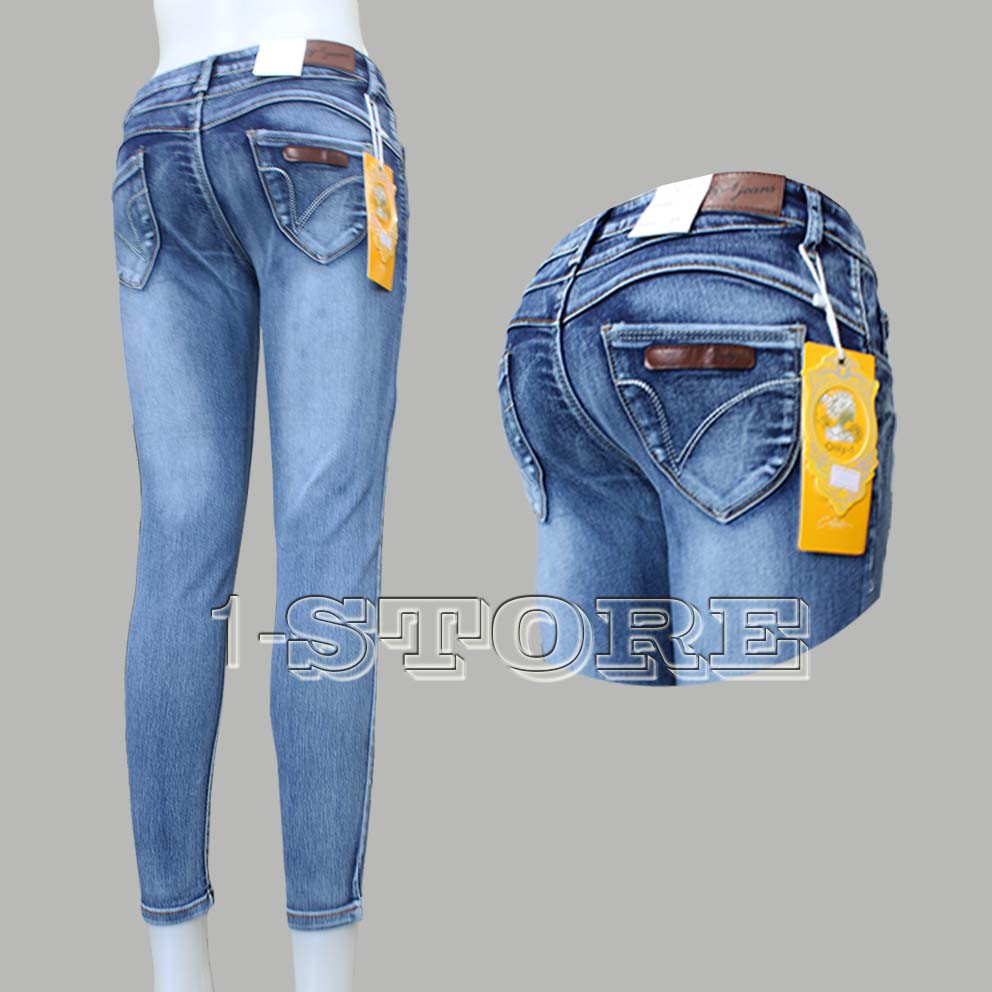 blue denim washed jeans