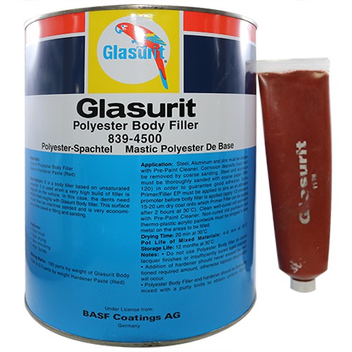 Glasurit Body Filler 1 Gallon With Hardener Shopee Philippines