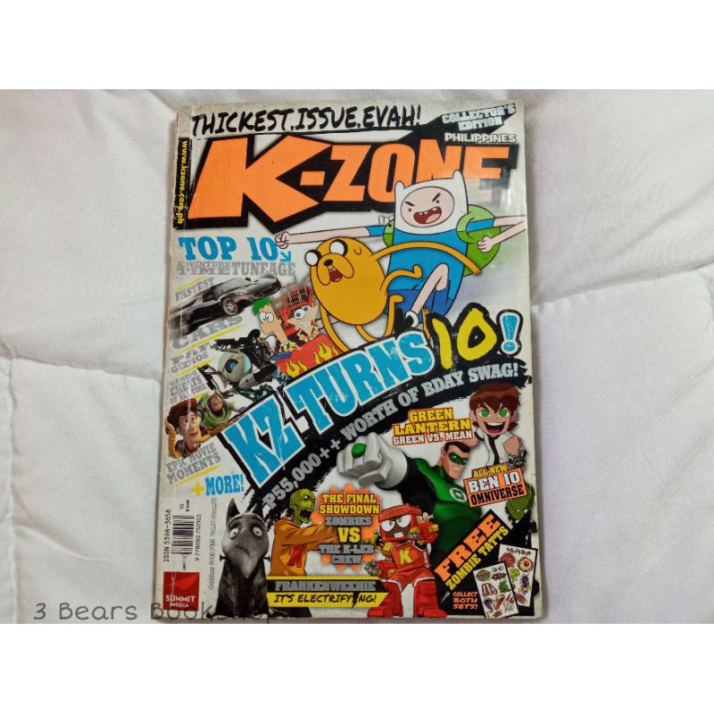 K Zone Magazine Collector S Edition Shopee Philippines