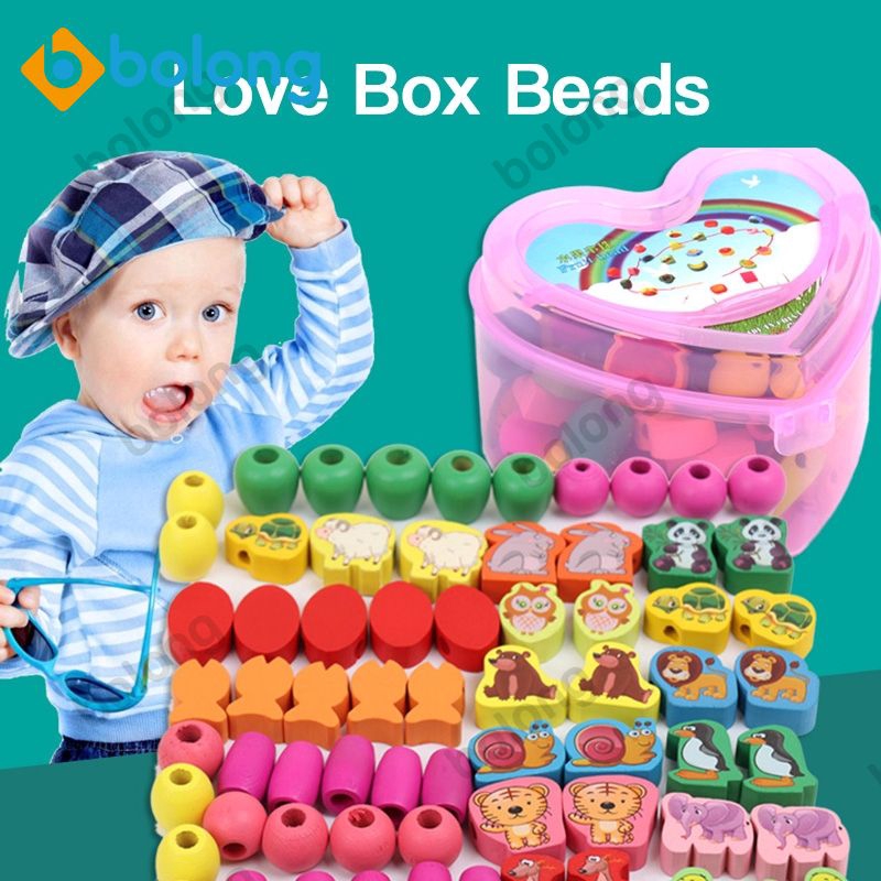 bead threading toy