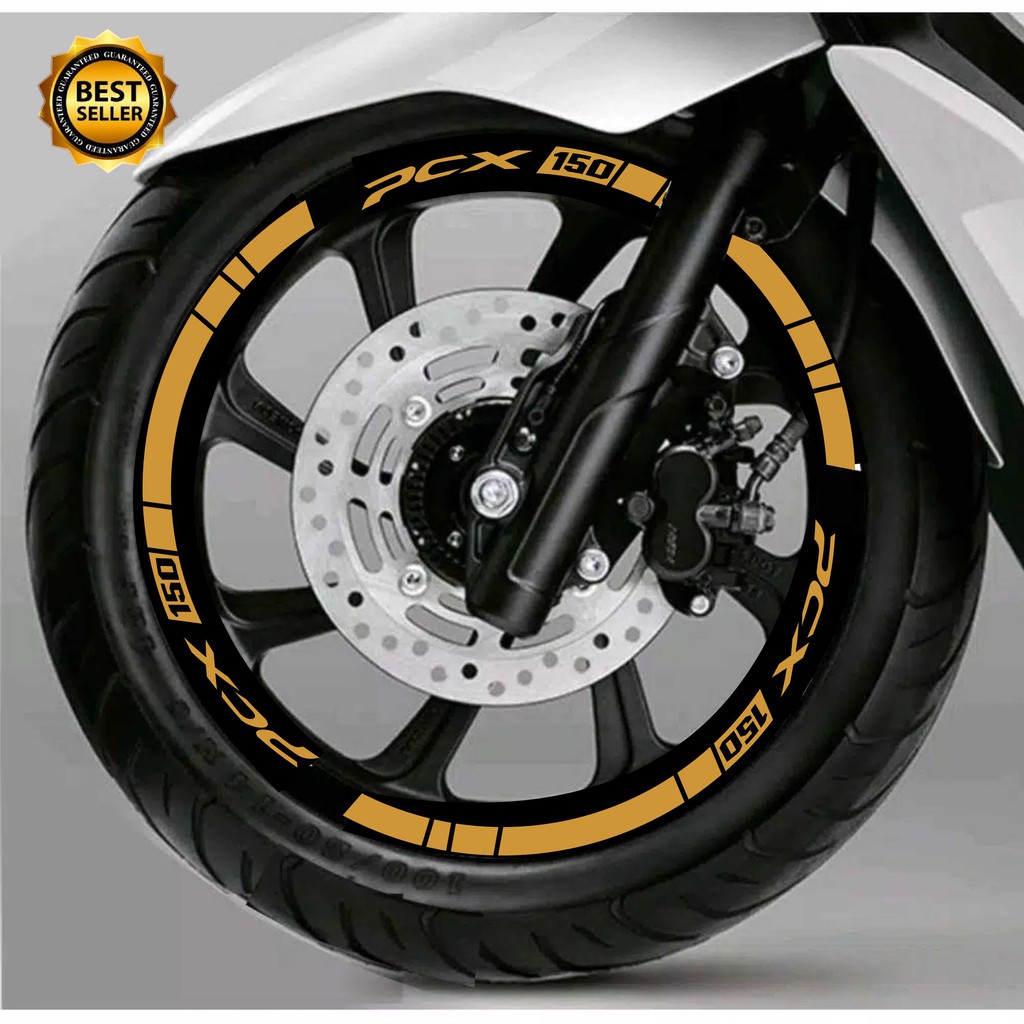 Sticker cutting Trim Rims PCX Wheel HONDA PCX 150 | Shopee Philippines
