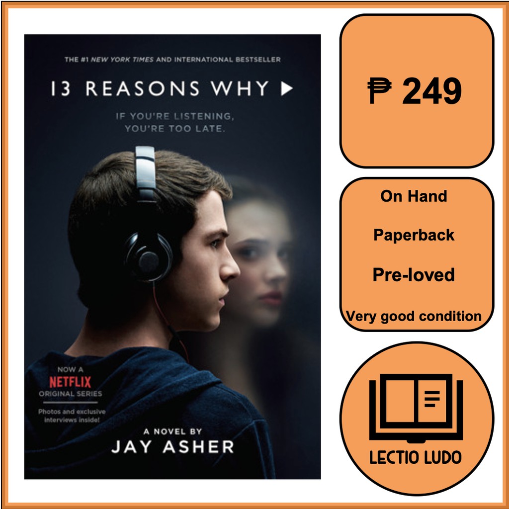 13 Reasons Why (Jay Asher) Shopee Philippines