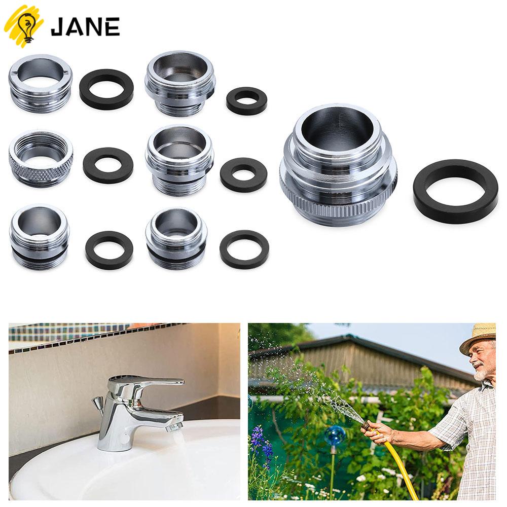 JANE Useful Tap Aerator Connector Metal Water Hose Adapter Faucet