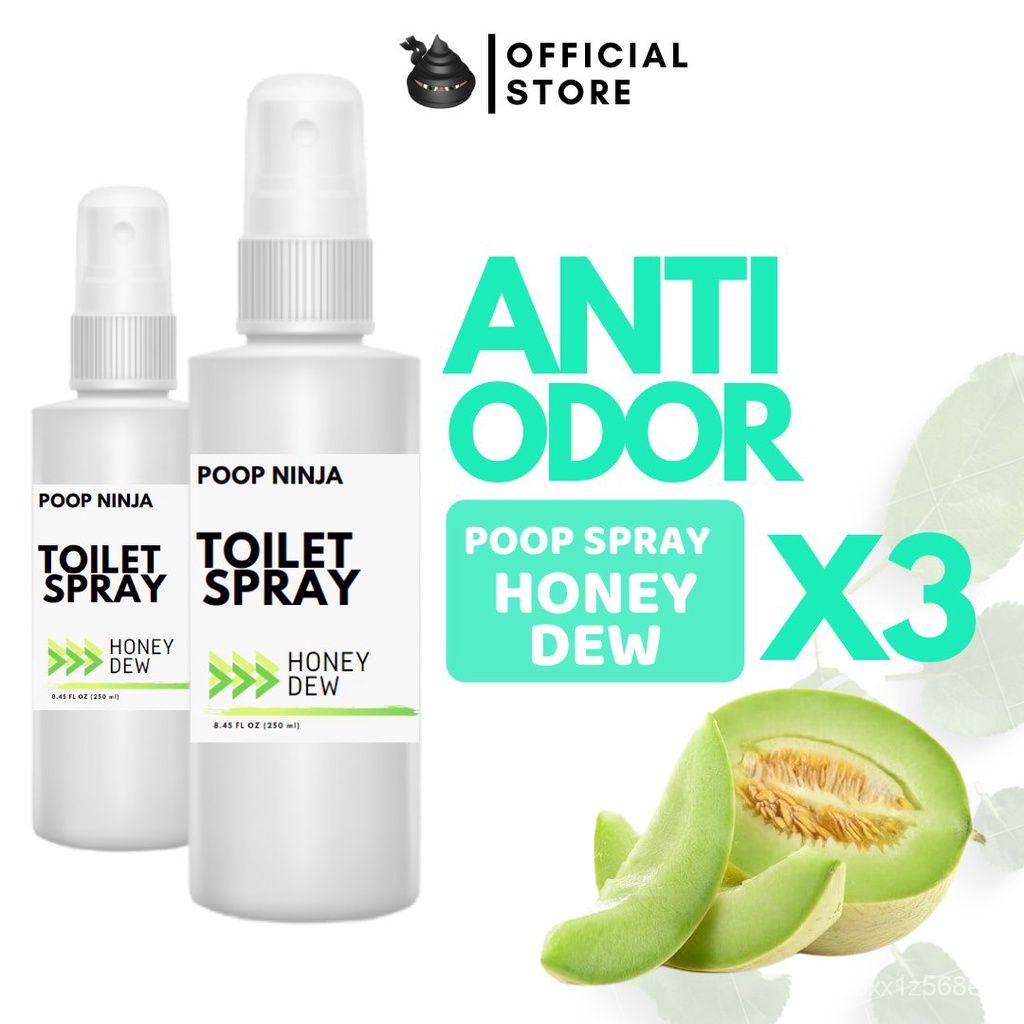 HONEY DEW Poop Spray Odor Buster Air Freshener Poop Ninja Poo Spray