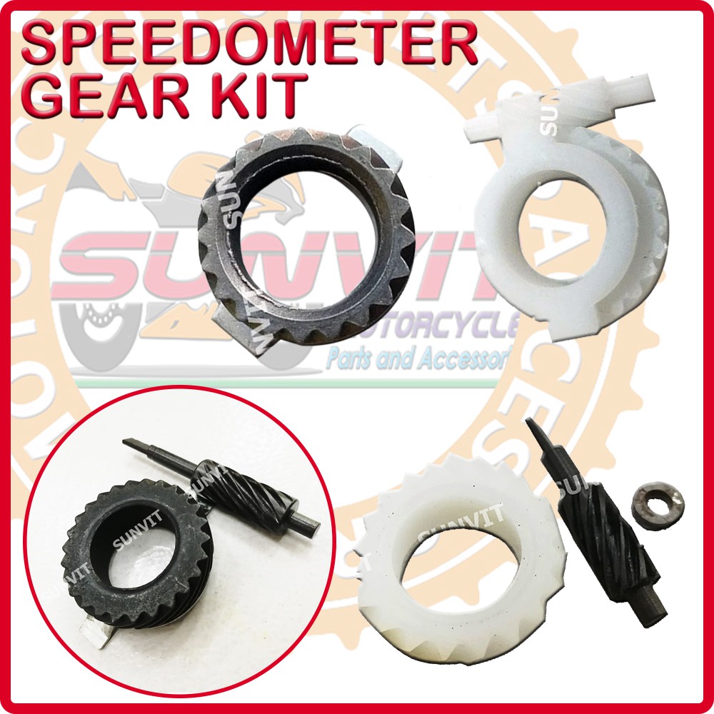 MOTORCYCLE SPEEDOMETER GEAR KIT RS100 ALPHA TMX CRYPTON FURY SMASH WIND