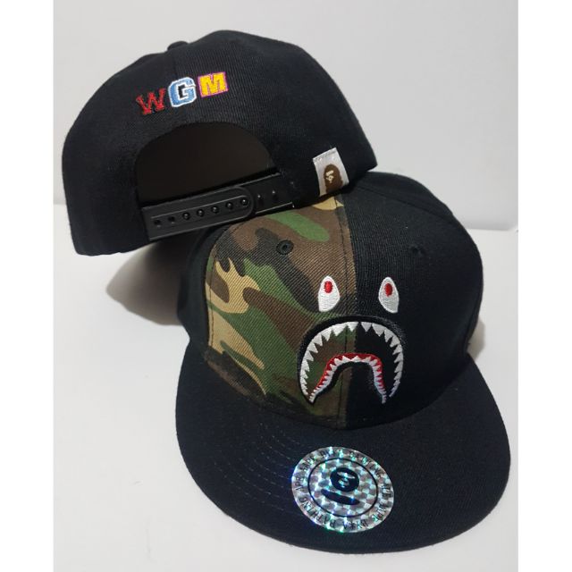 bape shark snapback