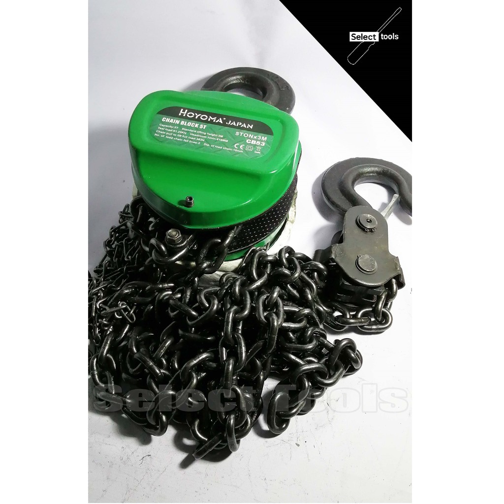 chain-hoist-3t-6m-slings-chains-winches-lift-shift