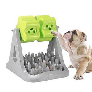 ✌ Roller Food Leakage Toy Food Grade Plastic Dog Pet Choking Prevention Slow Food Bowl Pet Supplies