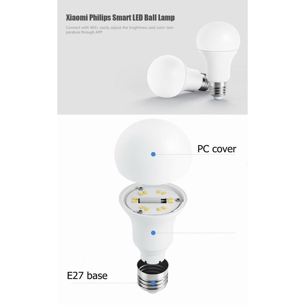 xiaomi philips led ball lamp