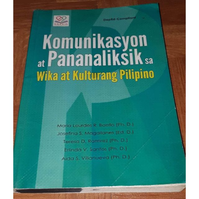Komunikasyon At Pananaliksik Sa Wika At Kulturang Pilipino Book Top My Xxx Hot Girl 5588