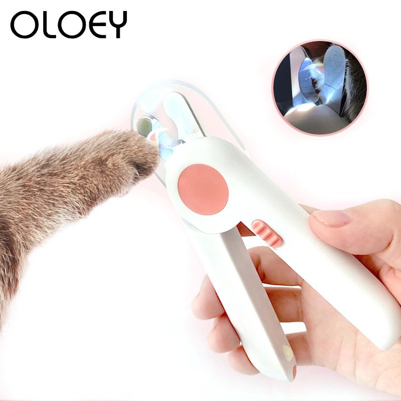 pet nail trimmer with light