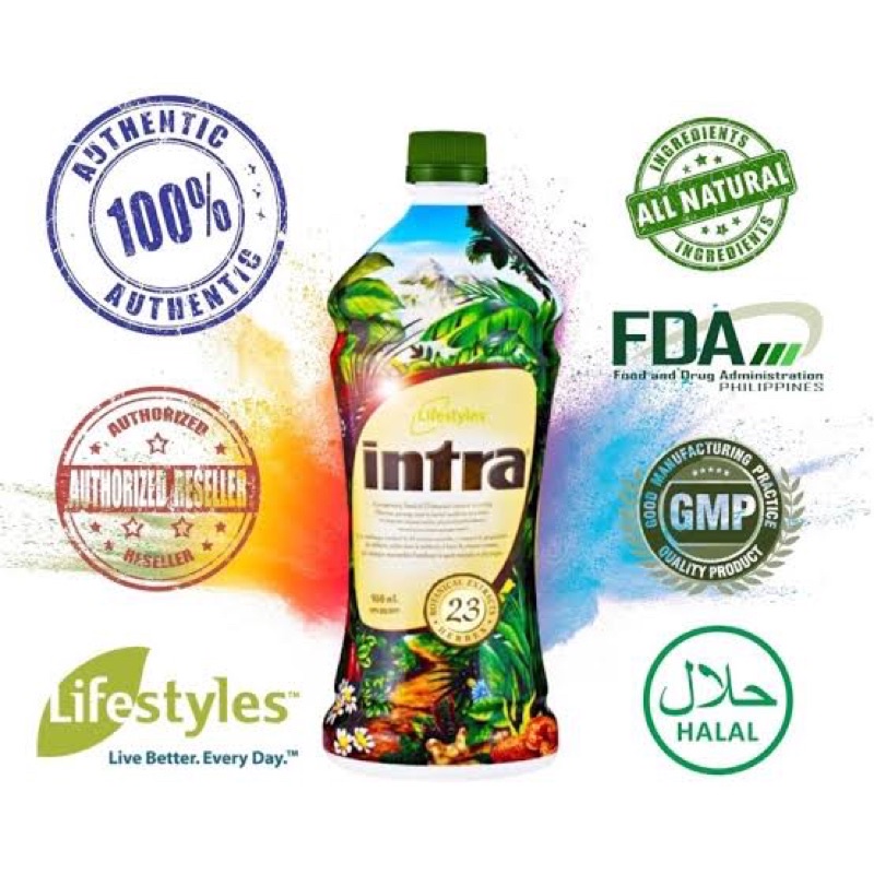 PROMO! AUTHENTIC Lifestyles Intra Juice Shopee Philippines