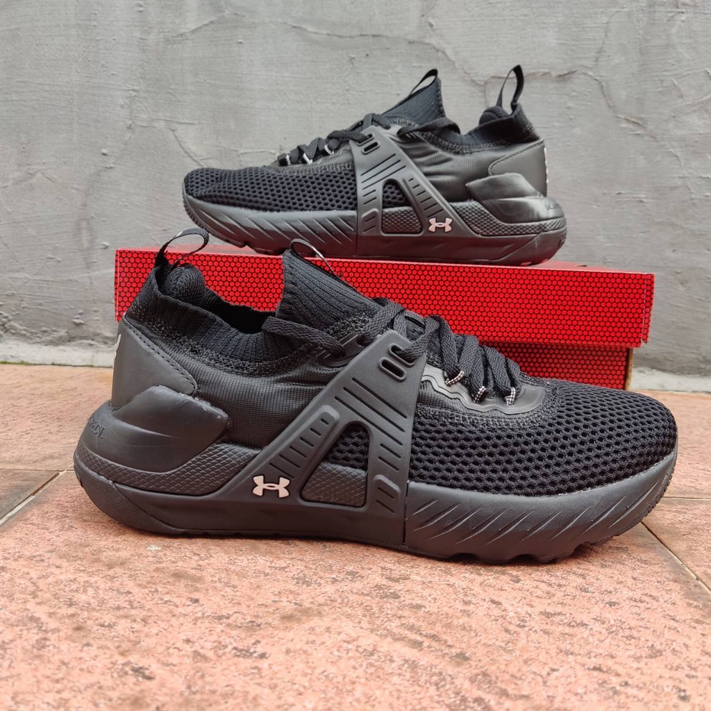 Ua PROJECT ROCK 4 BLACK | Shopee Philippines