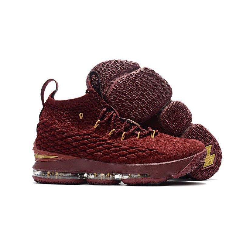 nike lebron 15 marron