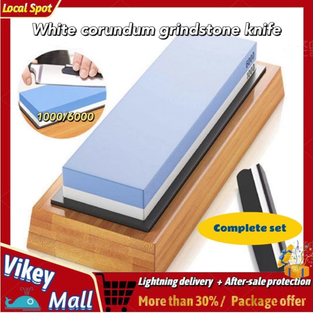 Premium Sharpening Stone 2 Side Grit 1000/6000 Whetstone Shopee