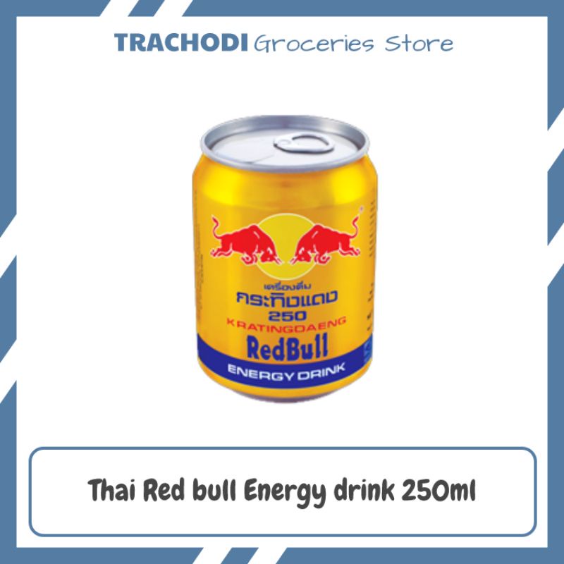 6 CANS Thai Red bull Energy drink 250ml Shopee Philippines