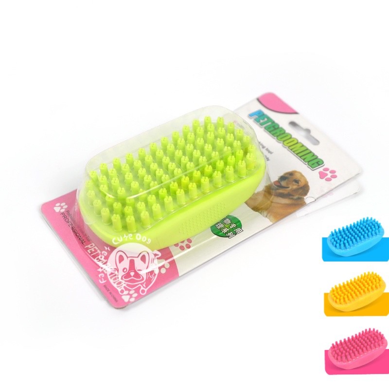 Pet Bath Brush Grooming Brush for Cats and Dogs Shopee Philippines