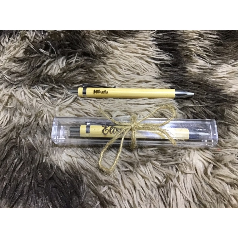 Bamboo Pen | Personalize Bamboo Pen with Name Engraved