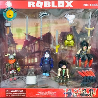 Roblox Night Of The Werewolf 6 Figure Toy Set Shopee Philippines