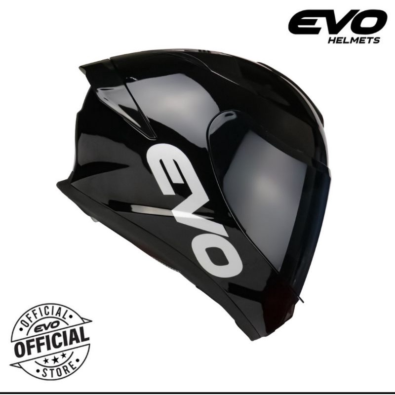 EVO SVX02 GLOSS BLACK FULL FACE HELMET Shopee Philippines