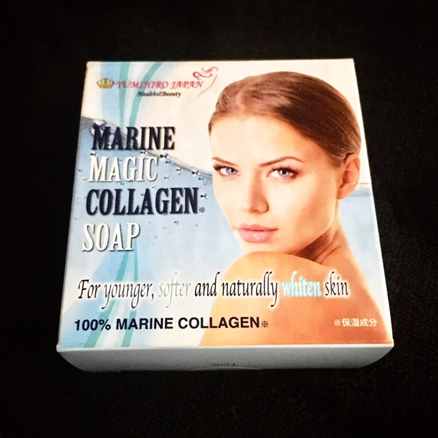 100% AUTHENTIC MARINE MAGIC COLLAGEN SOAP IMPORTED FROM JAPAN