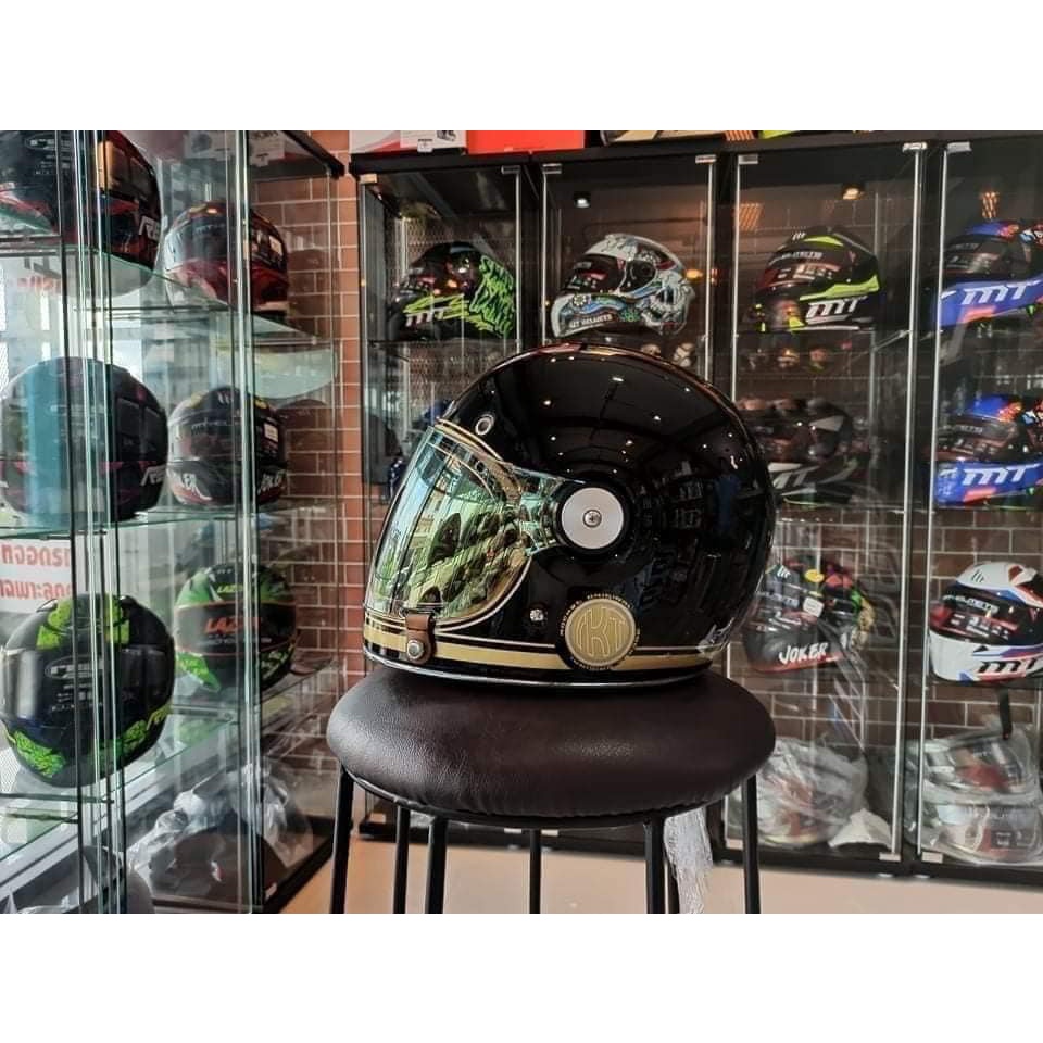 ID ROCKET HELMET CLASSIC WITH FREE BUBBLE SHIELD (FULL FACE) Shopee