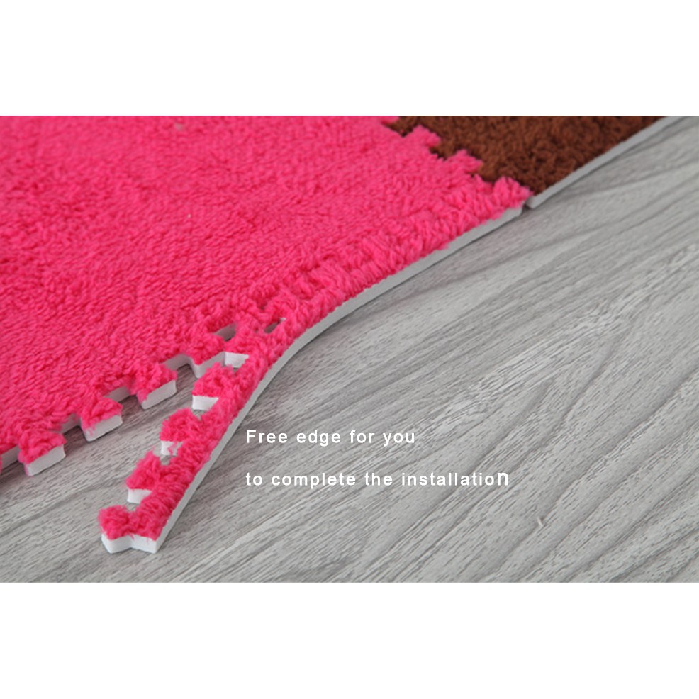 Kids Soft Mat 30x30cm Puzzle Floor Mat Home Splice Carpet Foamfloor Mat（1pcs） #9