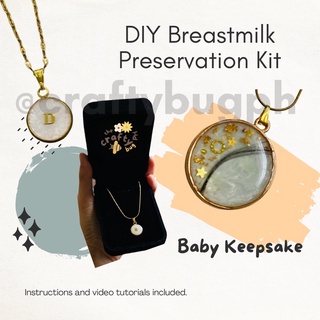 COD｜DIY Breastmilk Necklace｜Breastmilk Necklace DIY Kit ｜Breastmilk Jewelry Kit