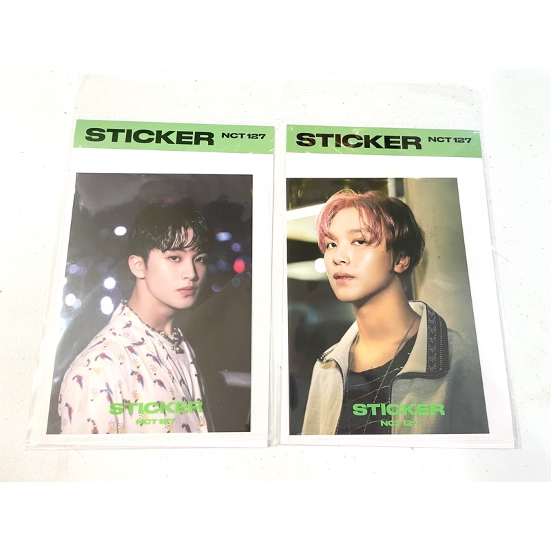 Nct Sticker Postcard Hologram Set Mark Haechan Shopee Philippines