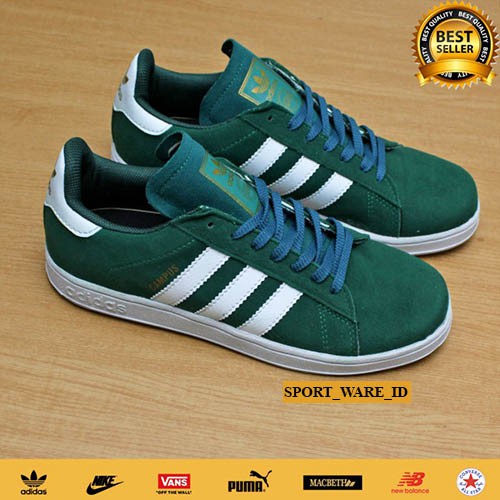 adidas campus shoes green