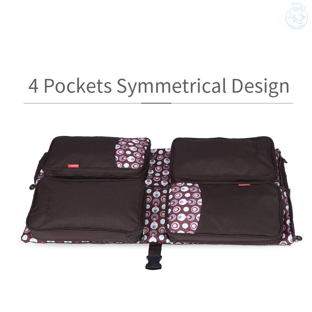 folding crib diaper bag