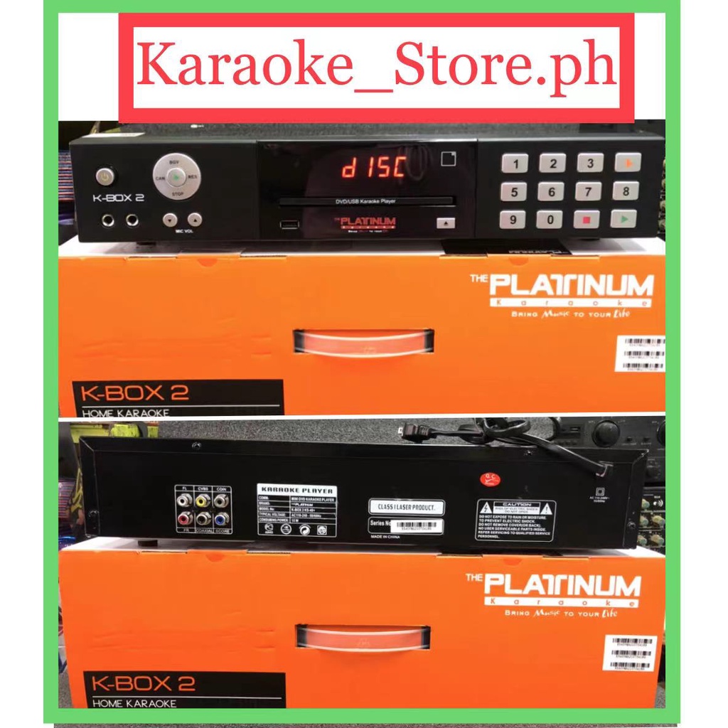 The Platinum KBOX 2 KS40 DVD Kakaoke Player ( UP TO 17,000+ SONGS