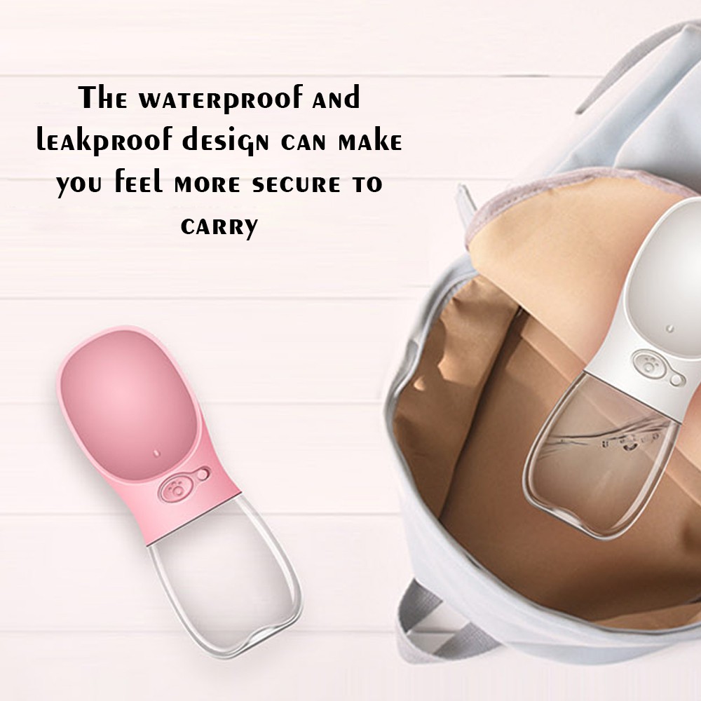 Portable Pet Dog Water Bottle For Small Large Dogs Travel Puppy