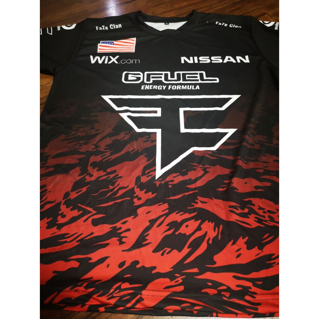 faze clan pro team jersey